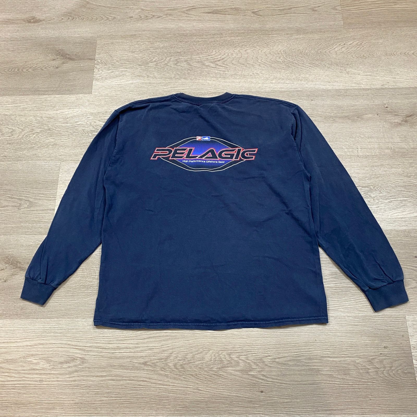 Vintage Pelagic High Performance Offshore Fishing Long Sleeve XL Size US XL / EU 56 / 4 - 3 Thumbnail