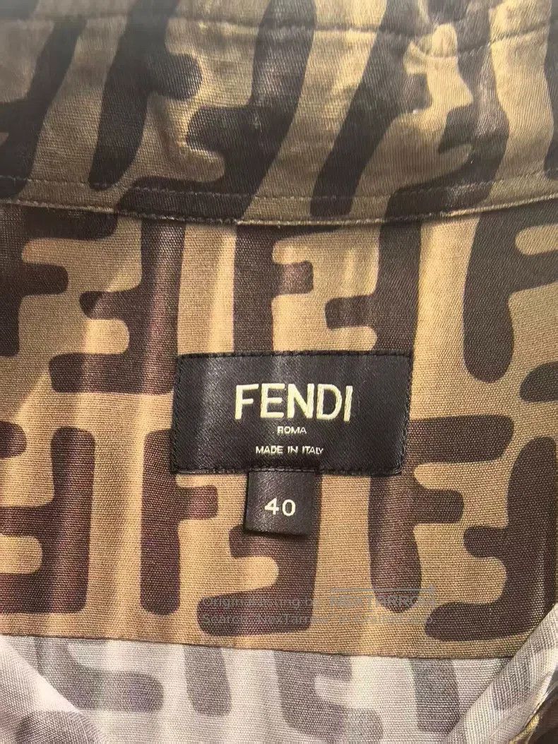 Fendi Fendi size 40 24 Autumn/Winter off-shoulder asymmetrical ca Size US S / EU 44-46 / 1 - 3 Thumbnail