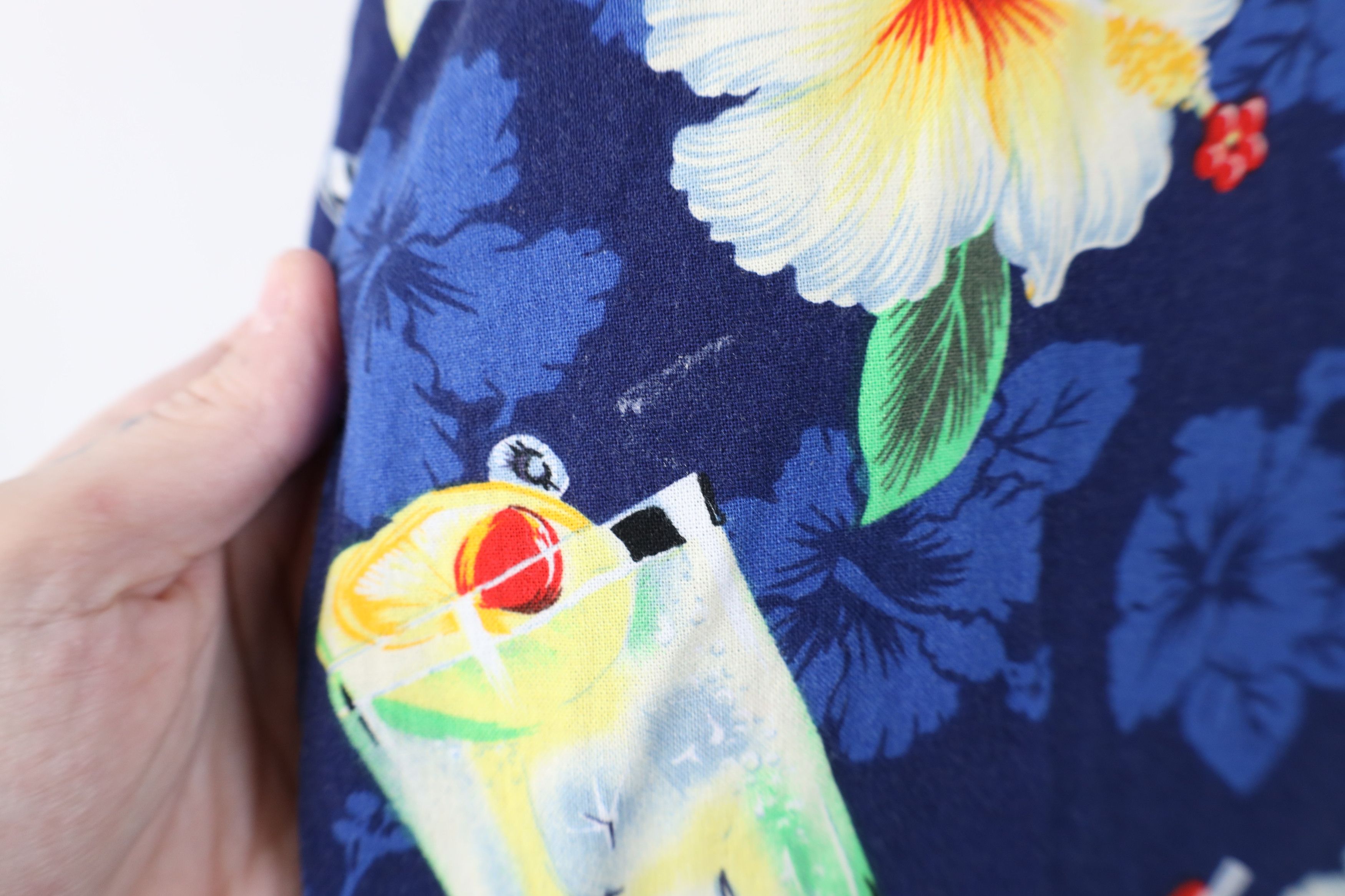 Vintage Vintage 90s Flower Beach Luau Hawaiian Button Shirt USA Size US XL / EU 56 / 4 - 5 Thumbnail