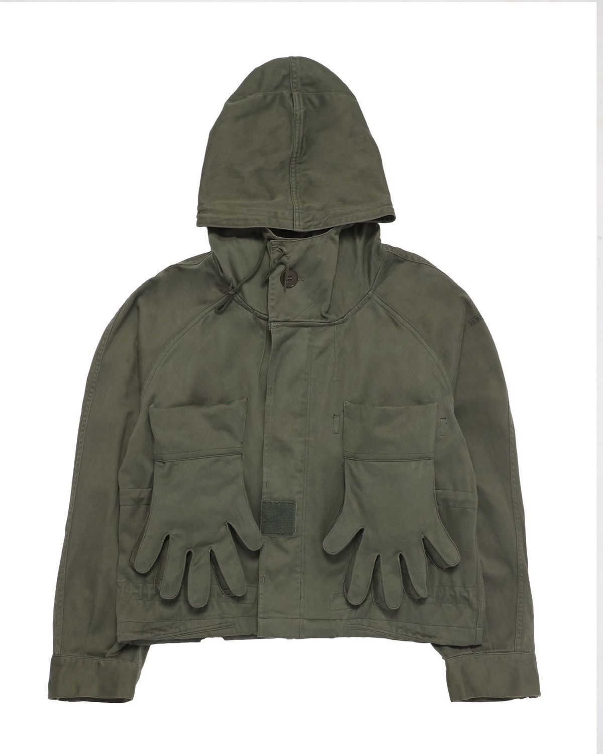 Vintage French army glove pocket jacket Size US M / EU 48-50 / 2 - 1 Thumbnail