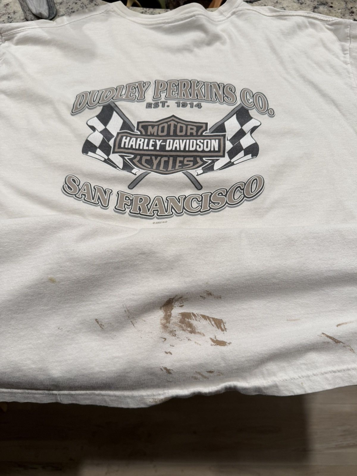 Harley Davidson Harley Davidson SF vintage t shirt Size US XL / EU 56 / 4 - 7 Thumbnail