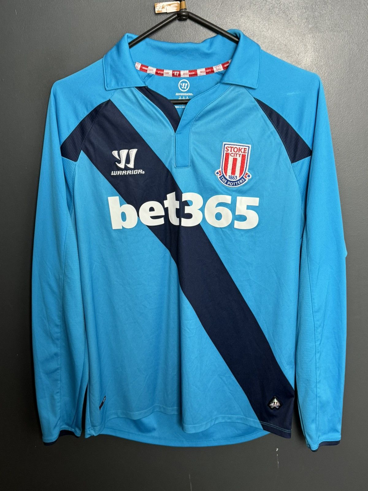 Warrior Stoke City 14/15 Away Football Long Sleeve Jersey Size US S / EU 44-46 / 1 - 1 Thumbnail