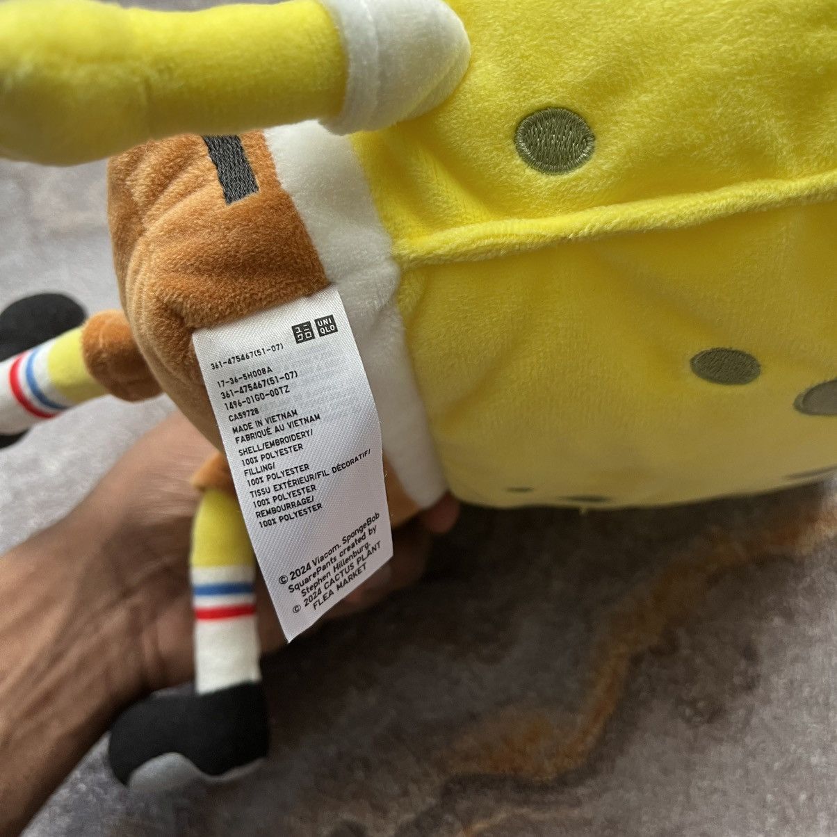 Cactus Plant Flea Market × Uniqlo CPFM x Uniqlo Spongebob & Patrick Set Size ONE SIZE - 4 Thumbnail