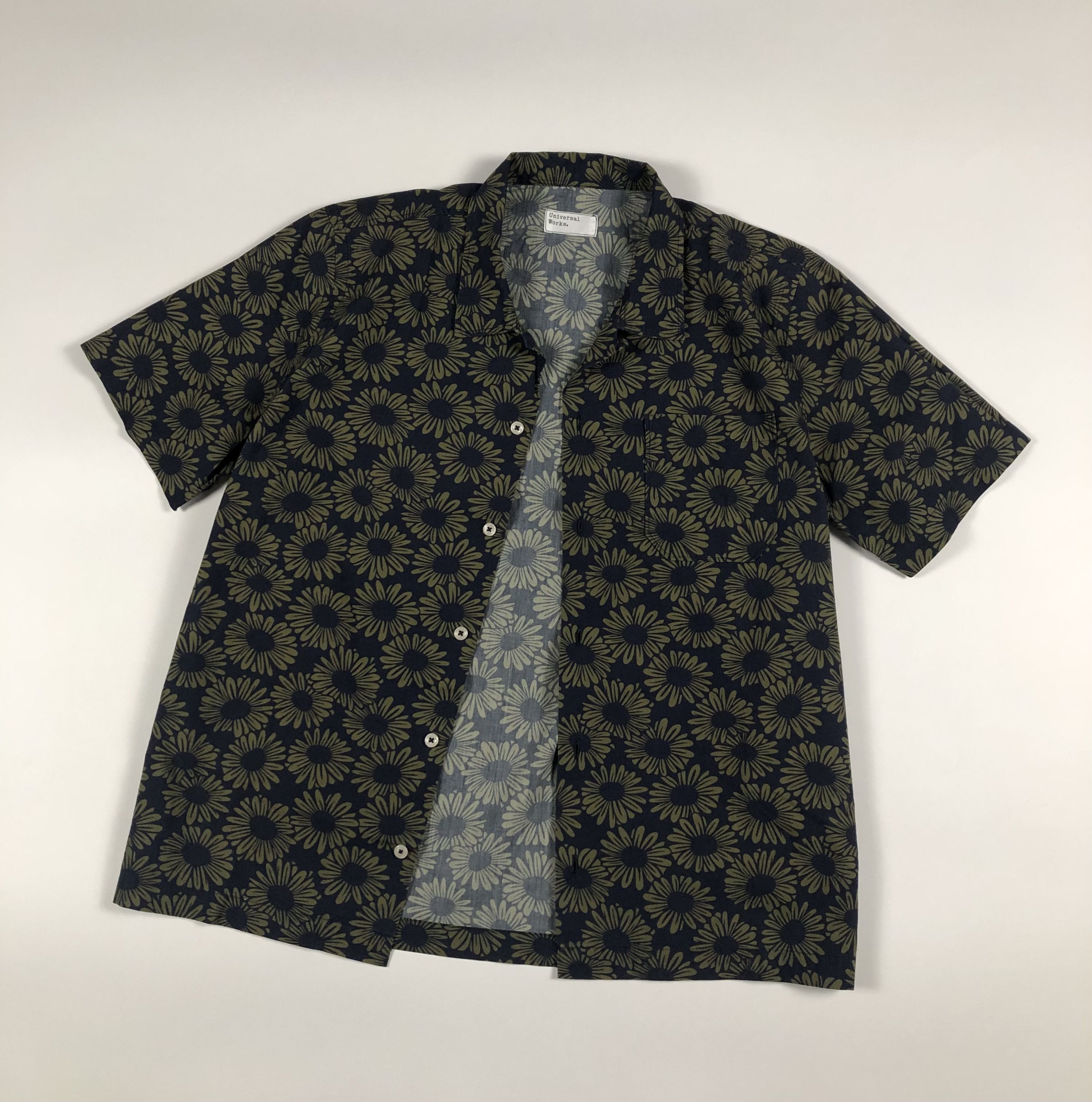 Universal Works Universal Works Sun Flower Road Cotton Shirt Size US S / EU 44-46 / 1 - 1 Thumbnail