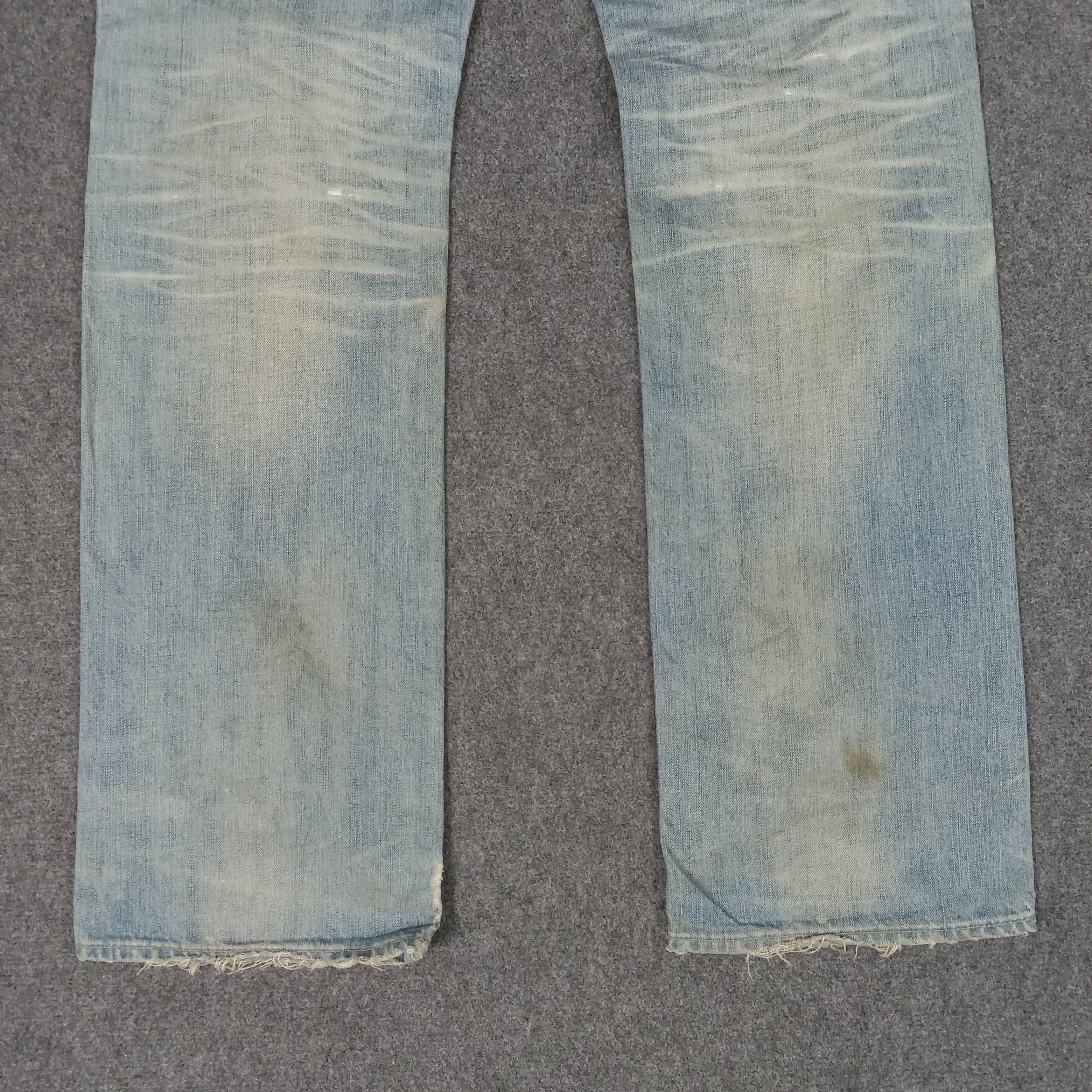 AG Adriano Goldschmied × Vintage Adriano Goldschmied American Distressed Style Jeans Size US 36 / EU 52 - 10 Thumbnail