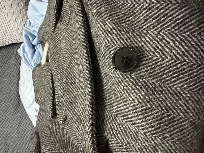 Saint Laurent Paris Saint Laurent Paris Saint Laurent Houndstooth Wool Coat fo Size US M / EU 48-50 / 2 - 7 Thumbnail
