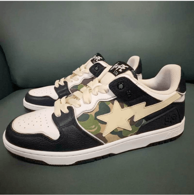 Bape Bape Low-Top Sneakers Size US 9.5 / EU 42-43 - 1 Thumbnail