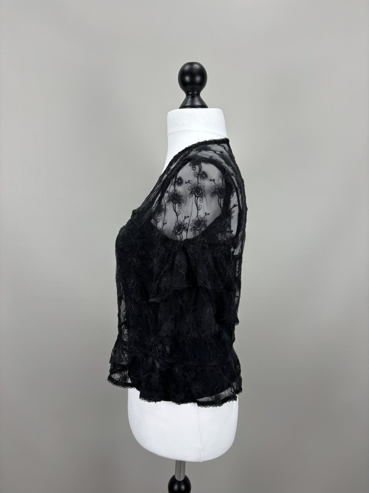 Allsaints Womens blouse AllSaints Size 38 Color Black Size XS / US 0-2 / IT 36-38 - 8 Thumbnail