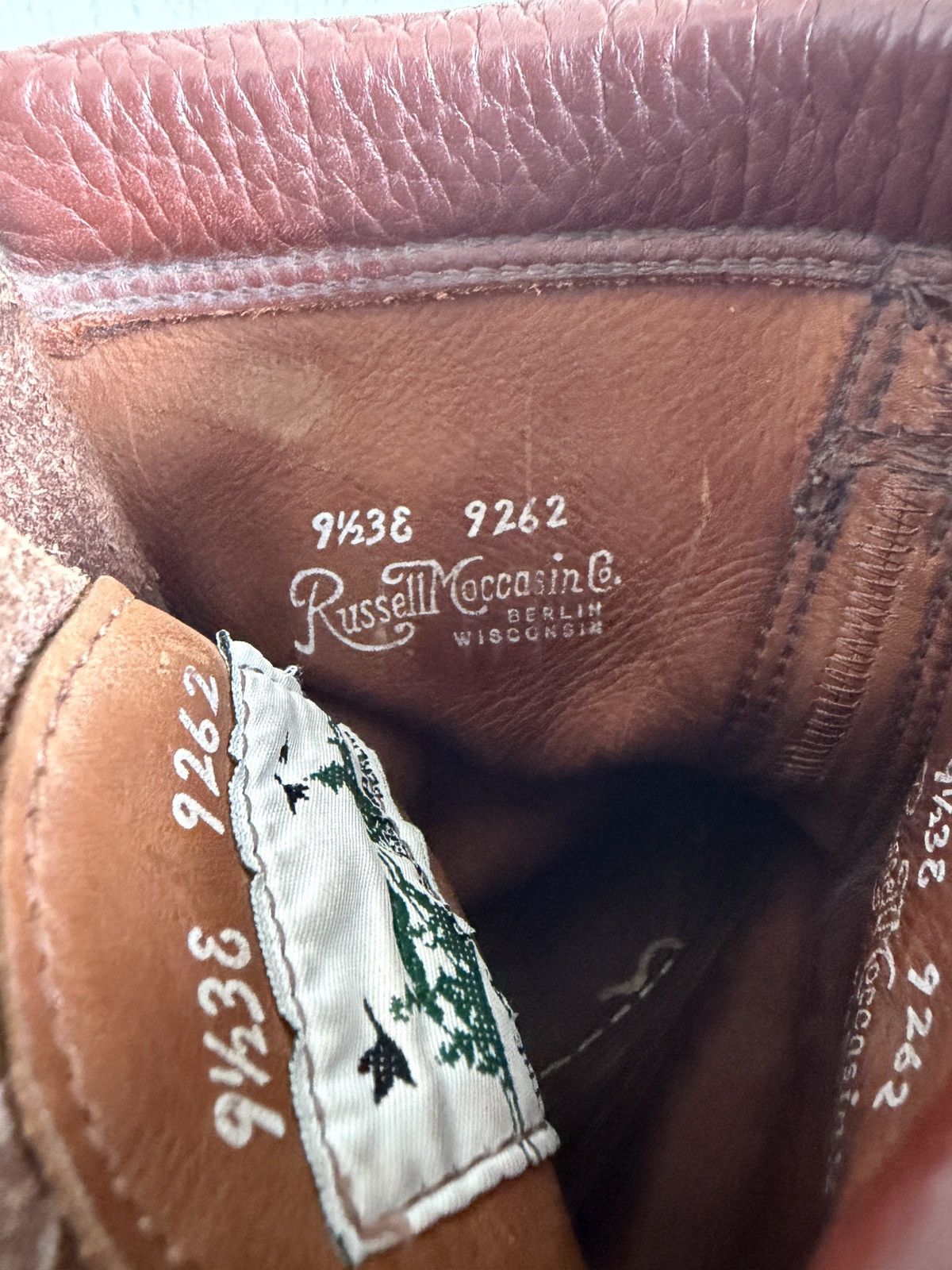 Russell Moccasin Co. bird shooter boots Size US 9.5 / EU 42-43 - 11 Thumbnail
