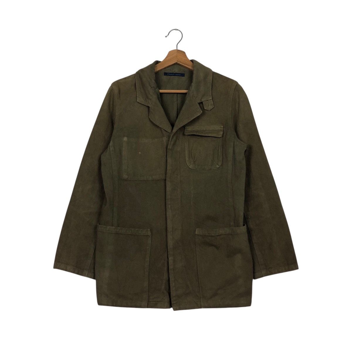 Japanese Brand × Vintage 📌Vintage Chore Work Jacket Friend House Issey Miyake Size US L / EU 52-54 / 3 - 2 Thumbnail