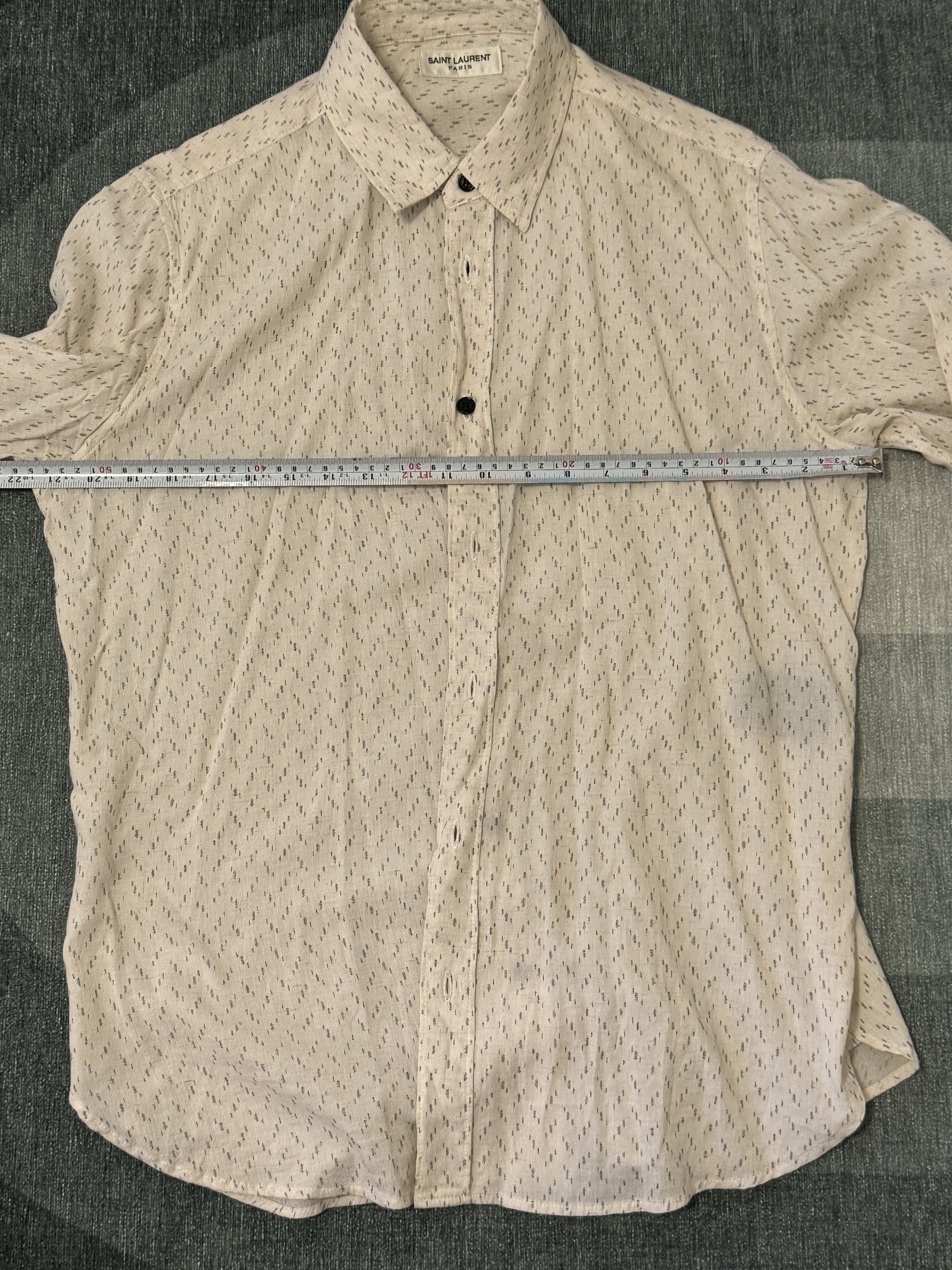 Saint Laurent Paris Button up short Size US M / EU 48-50 / 2 - 7 Thumbnail