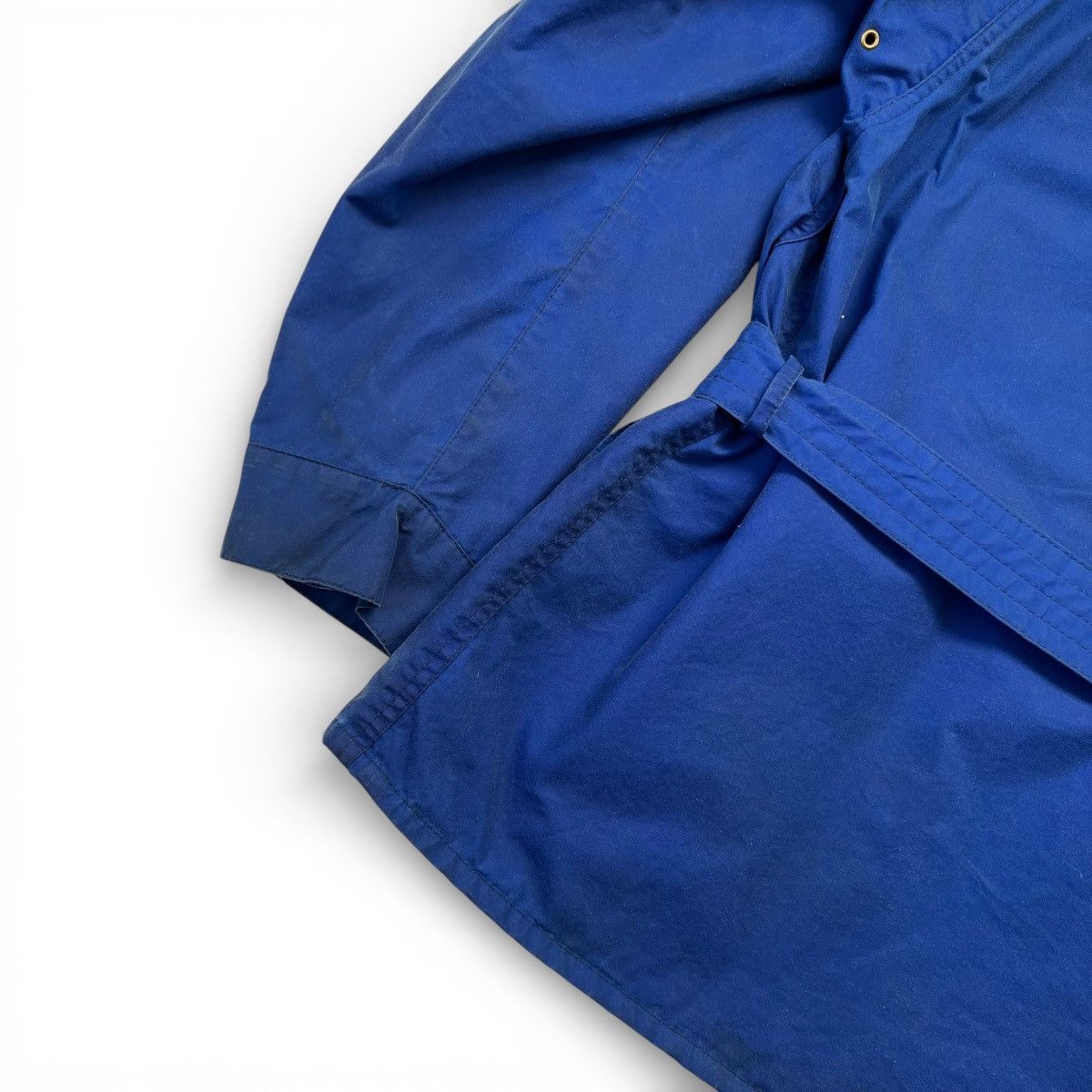 Barbour Rare Barbour international A7 Brass Cobalt Blue Waxed Jacket Size US M / EU 48-50 / 2 - 13 Thumbnail