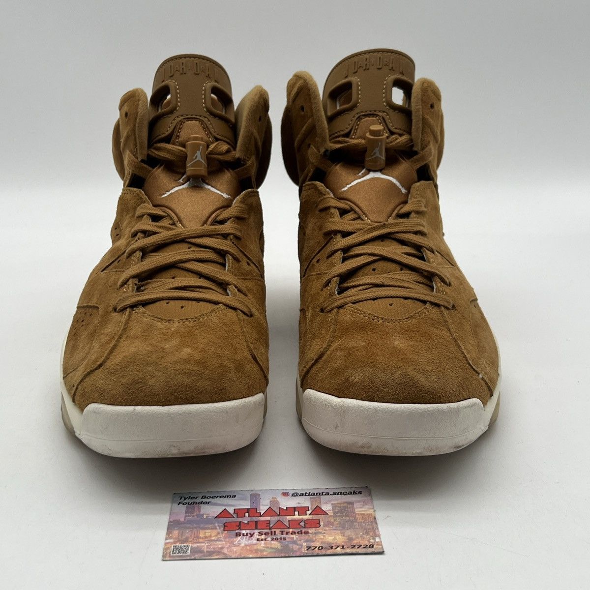 Jordan Brand Air Jordan 6 wheat Size US 11.5 / EU 44-45 - 2 Thumbnail