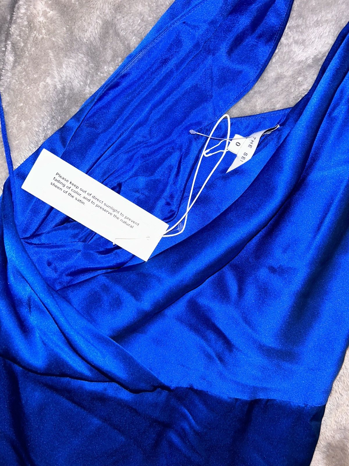 Other The Sei Strappy Knotted Silk Dress Size XS / US 0-2 / IT 36-38 - 4 Thumbnail