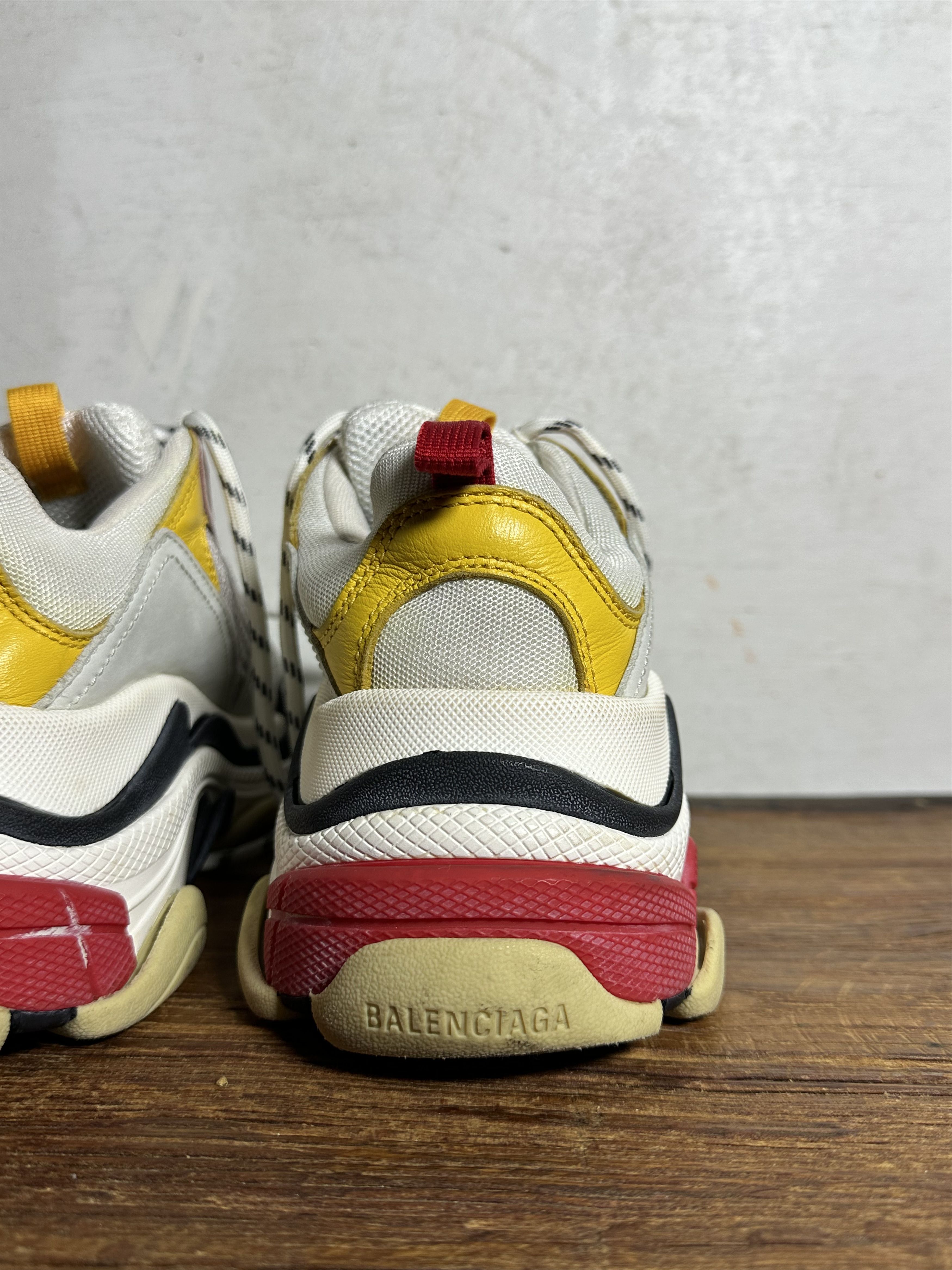 Balenciaga Balenciaga Triple S Yellow White W Size US 9 / IT 39 - 14 Thumbnail