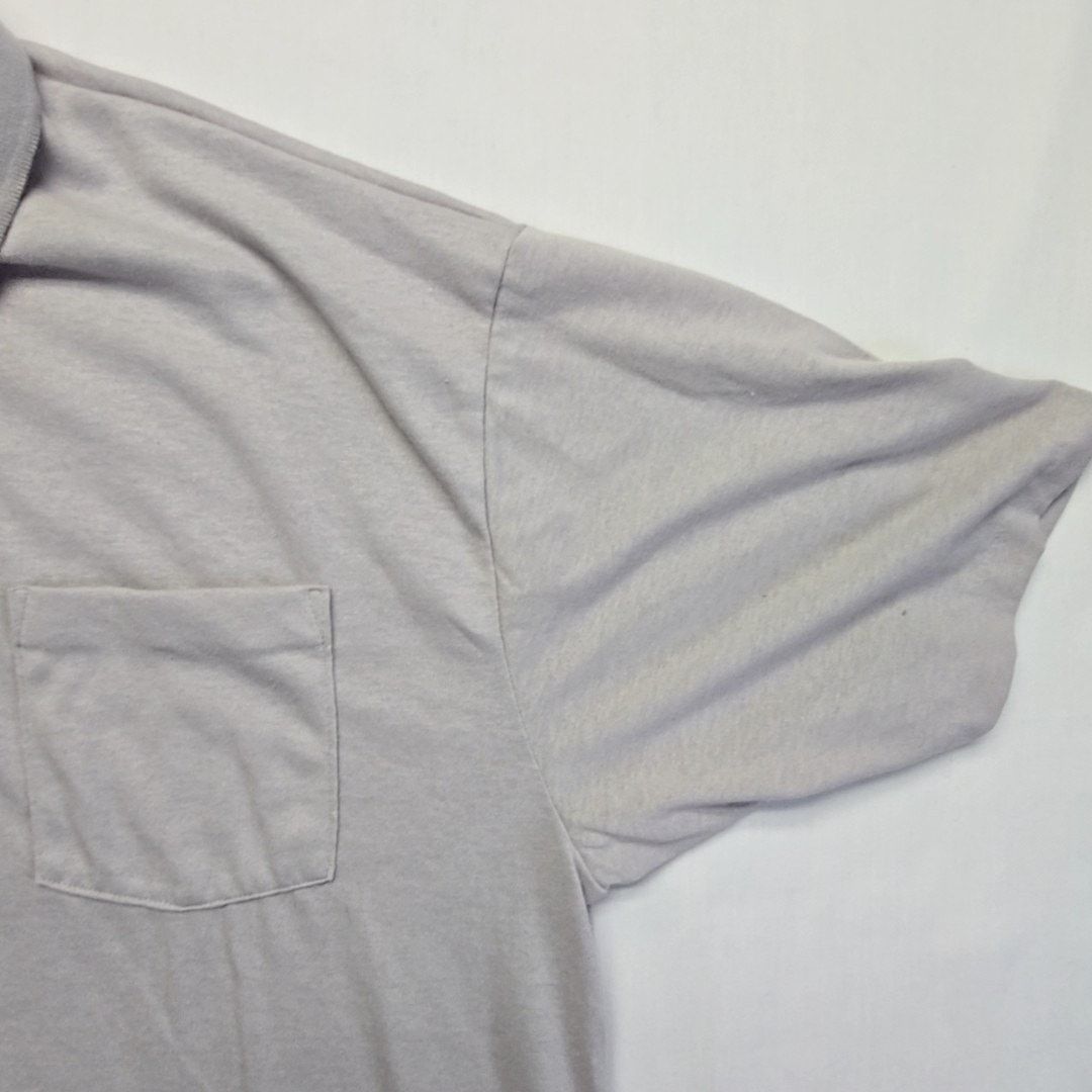 Vintage Vintage Blank Polo Great American Originals Gray L Shirt Size US L / EU 52-54 / 3 - 3 Thumbnail