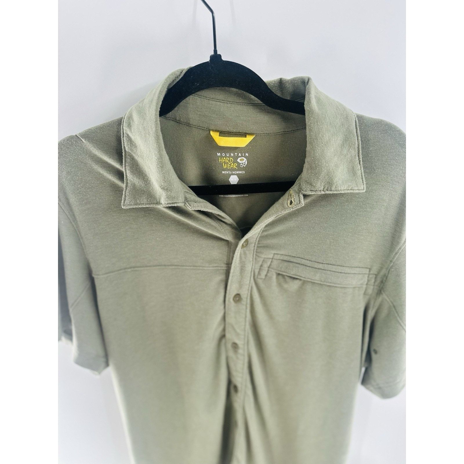 Mountain Hardwear Mountain Hardwear Mens Medium Frequentor SS Shirt in Green Size US M / EU 48-50 / 2 - 1 Thumbnail