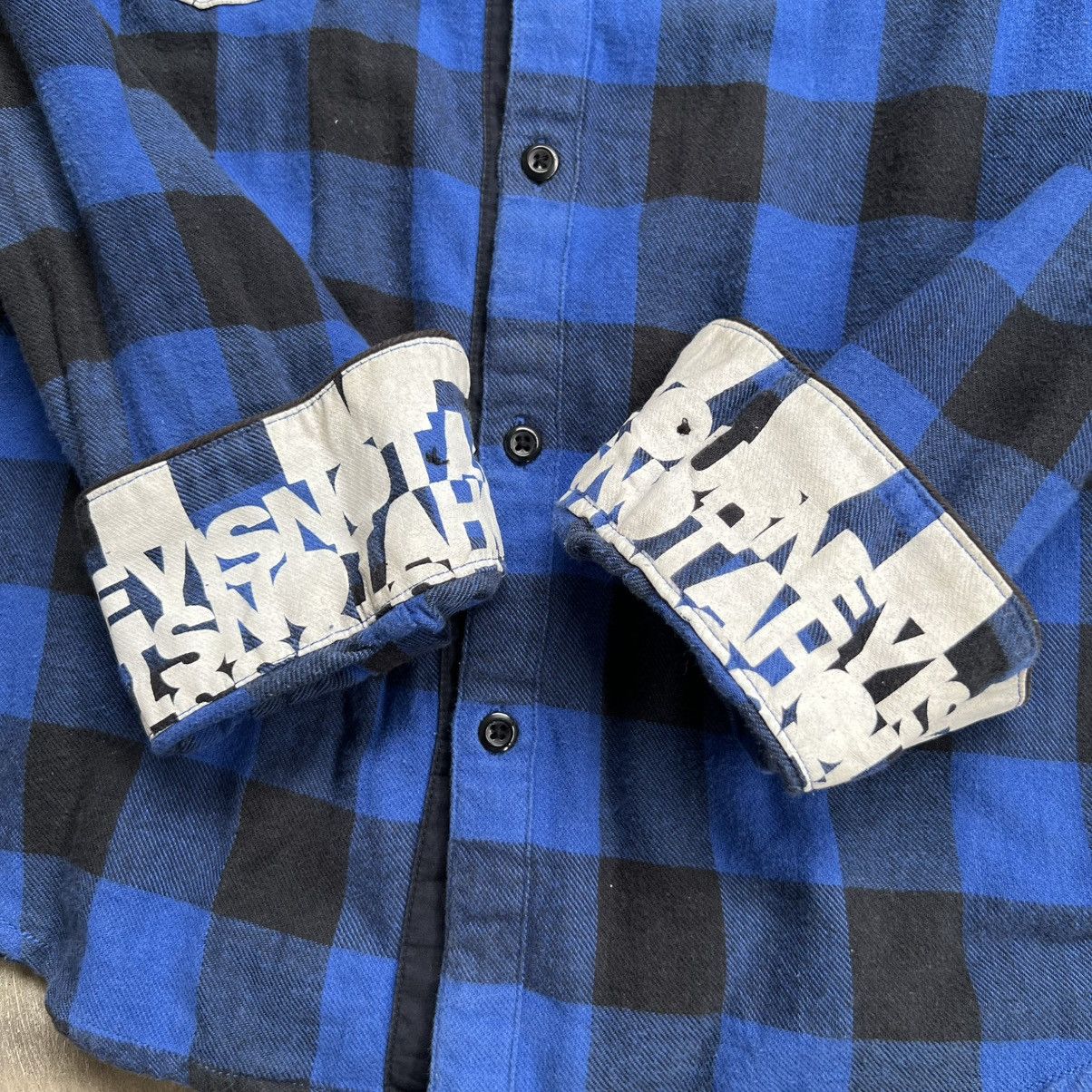 Hysteric Glamour 2000s Sorridere Vkei Style Flannel Shirt Size US M / EU 48-50 / 2 - 7 Thumbnail