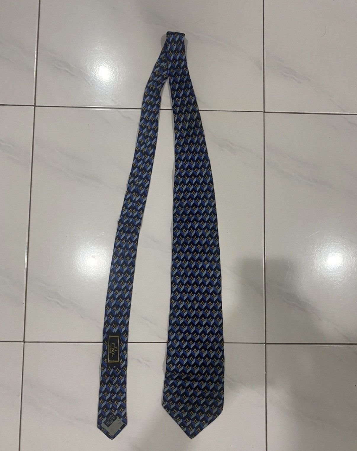 Fendi VTG FENDI Neck Ties Size ONE SIZE - 3 Thumbnail