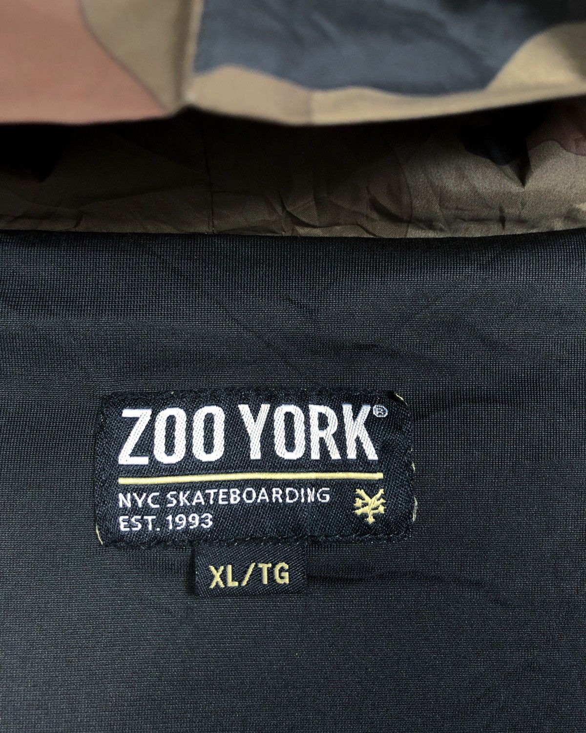 Zoo York Rare Zoo York Skateboard Camo Zipper Hoodie Jacket Size US XL / EU 56 / 4 - 9 Thumbnail