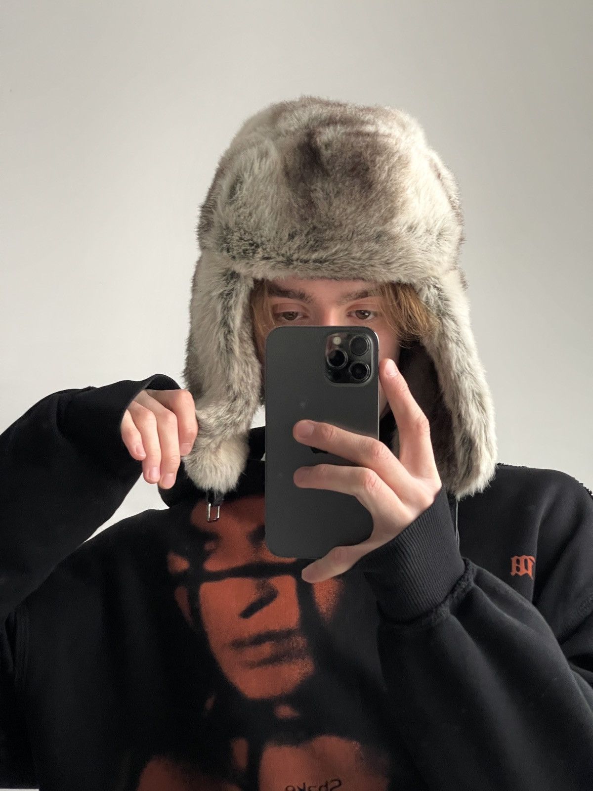 Japanese Brand Vintage fuzzy mohair japanese ushanka hat avant garde Size ONE SIZE - 4 Thumbnail