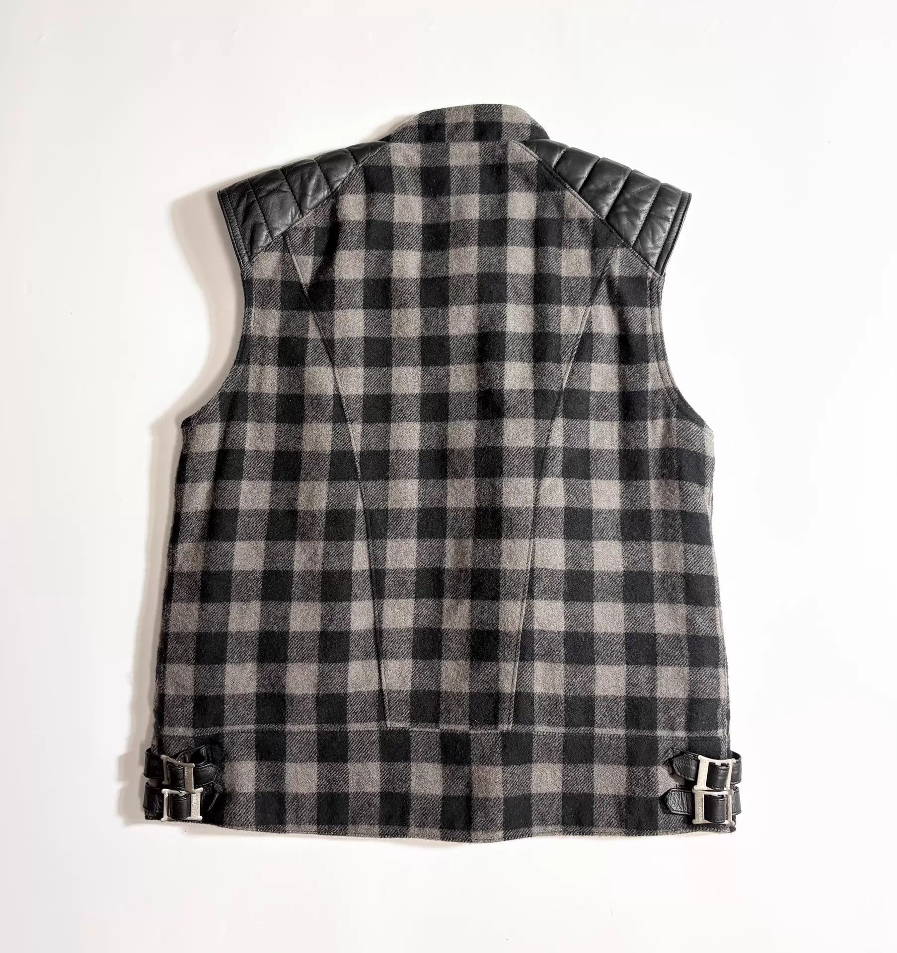 Neighborhood Neighborhood Color Blocked Biker Vest 95 New S Size US S / EU 44-46 / 1 - 2 Thumbnail