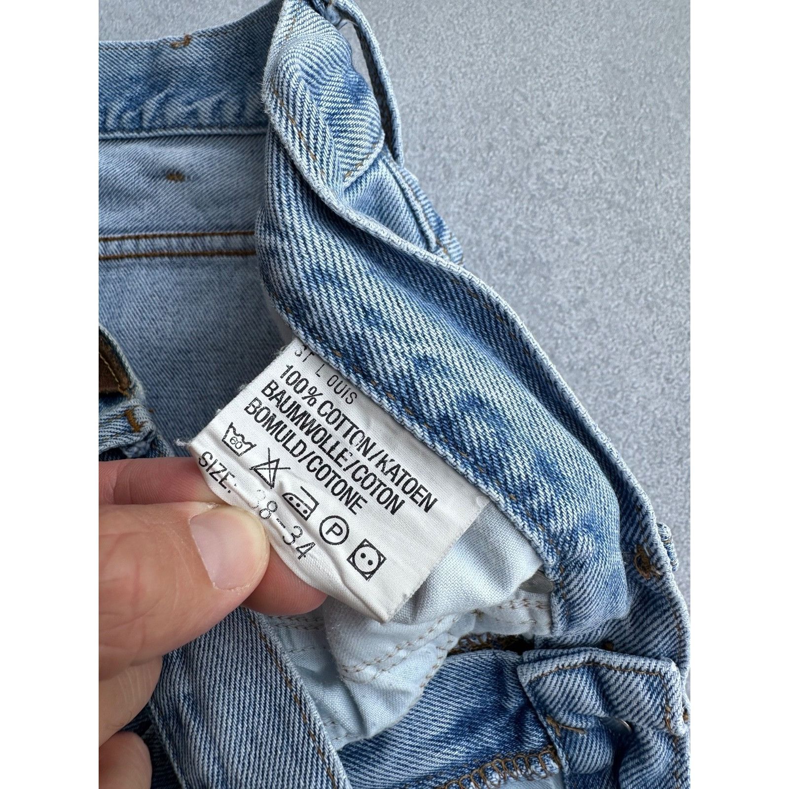 Lee Vintage Lee Riders Sanforized Rare Baggy Jeans Sz 38 x 34 Size US 38 / EU 54 - 7 Thumbnail