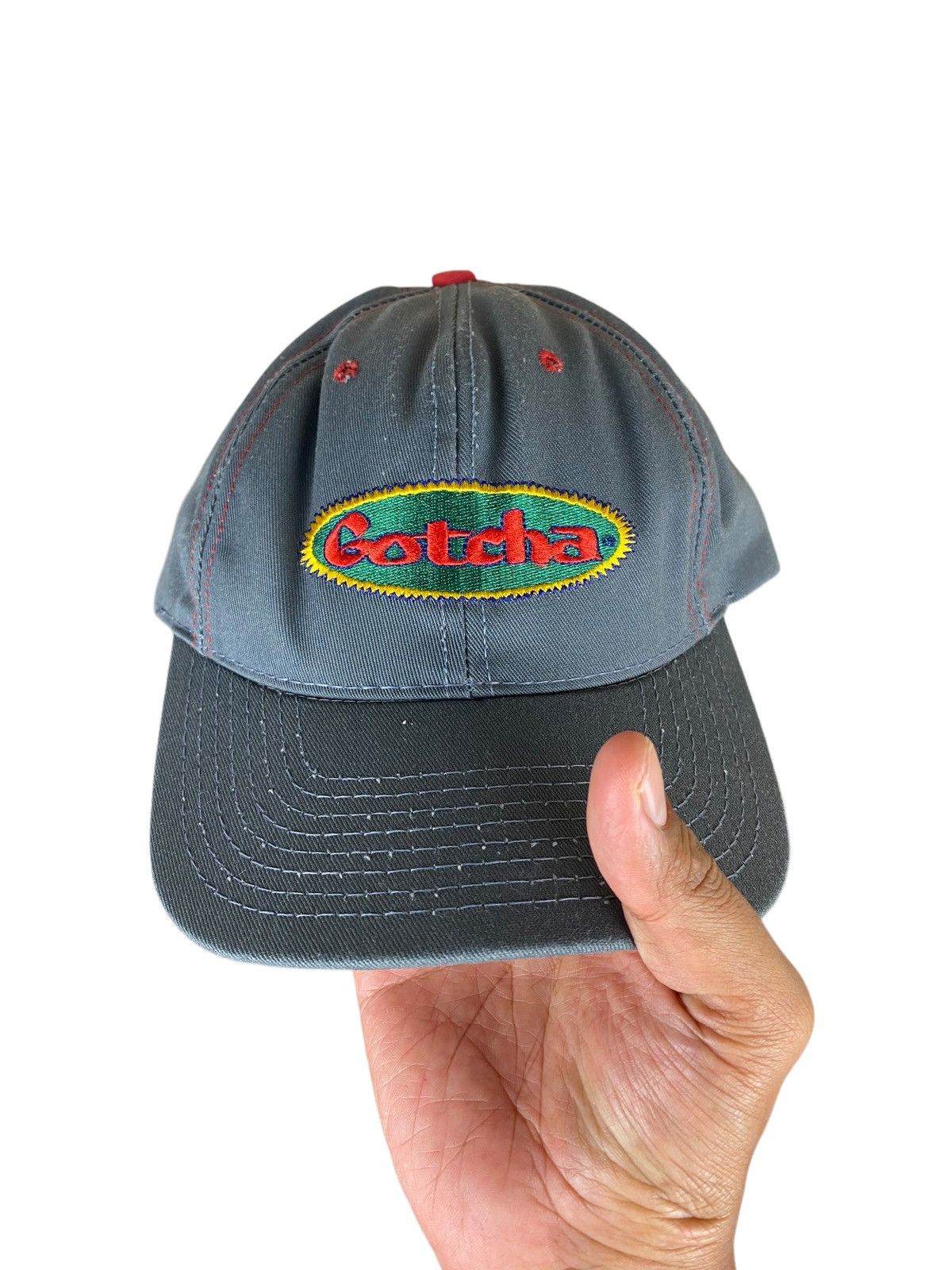 Gotcha Vintage 90s Gotcha Snapback Cap Size ONE SIZE - 2 Thumbnail
