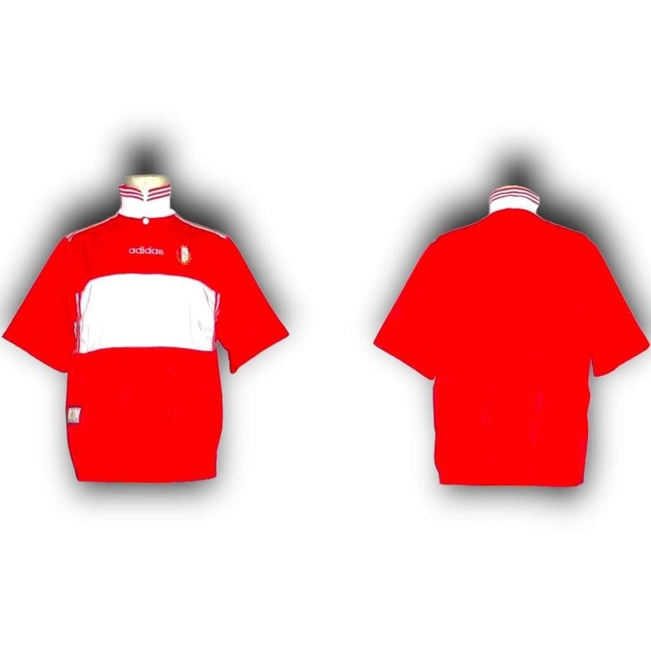 Adidas Standard De Liege KV Belgium 1997 1998 Home Shirt Jersey Size US L / EU 52-54 / 3 - 2 Thumbnail
