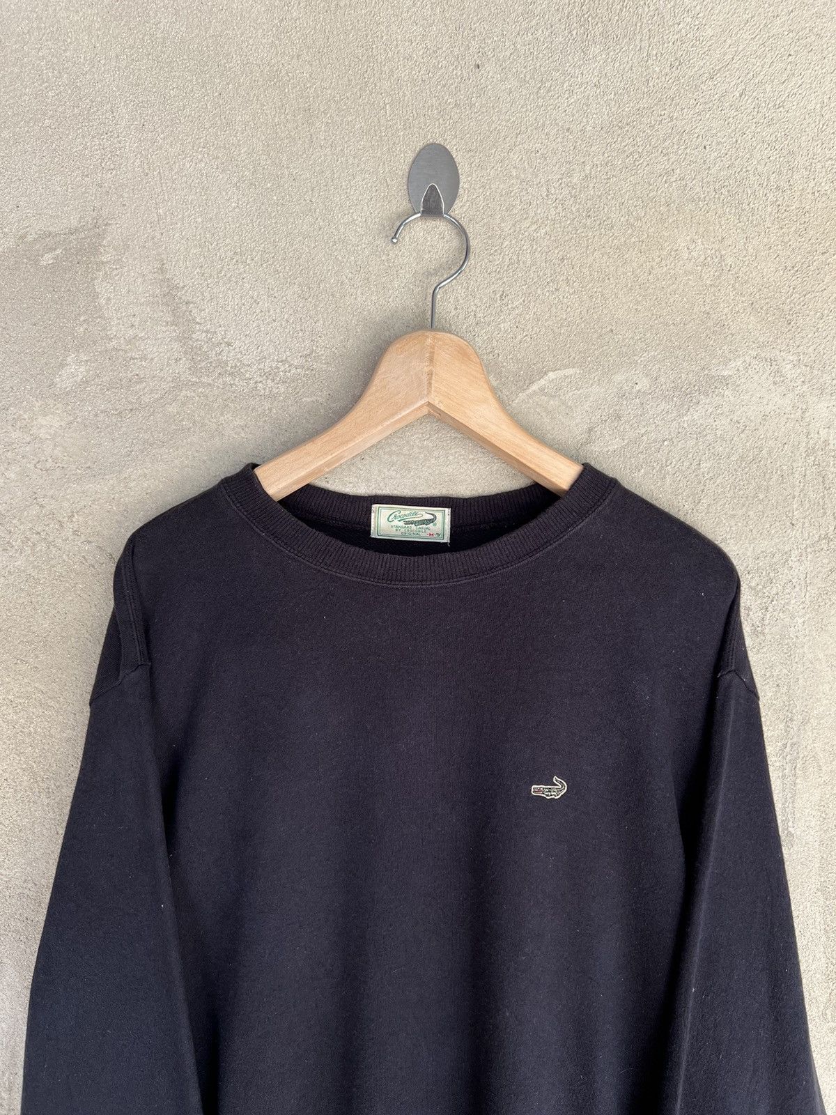Vintage Vintage Crocodile Small Logo Sweatshirt Size US M / EU 48-50 / 2 - 3 Thumbnail