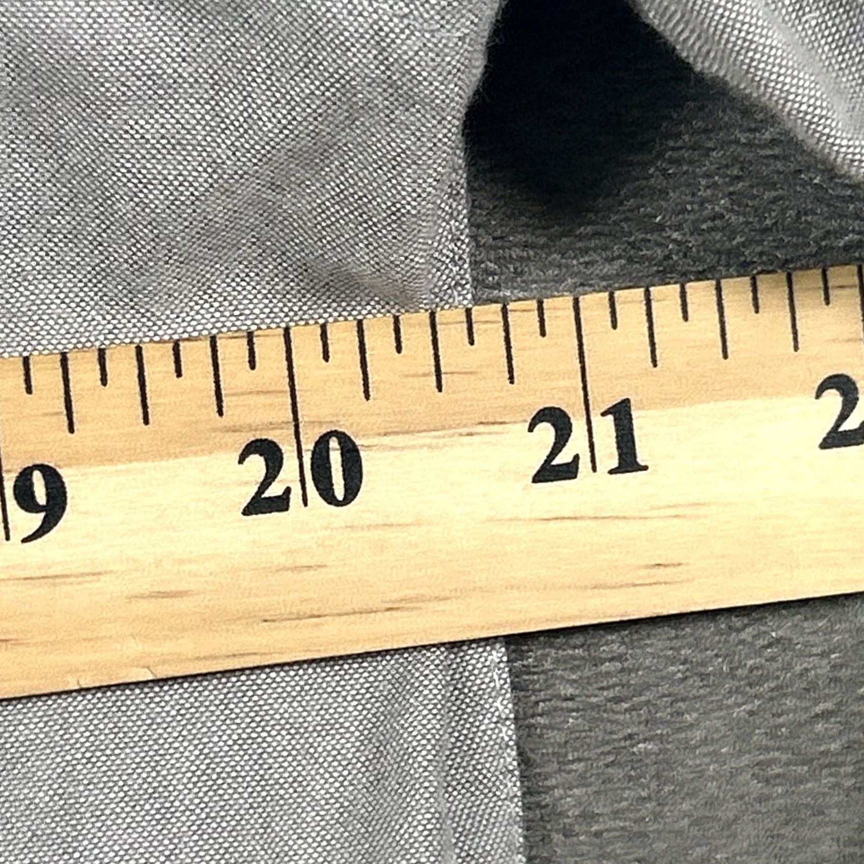 Roark ROARK Shirt Mens M Gray Classic Fit Button Up Casual Short Sleeve Organic Cotton Size US M / EU 48-50 / 2 - 5 Thumbnail