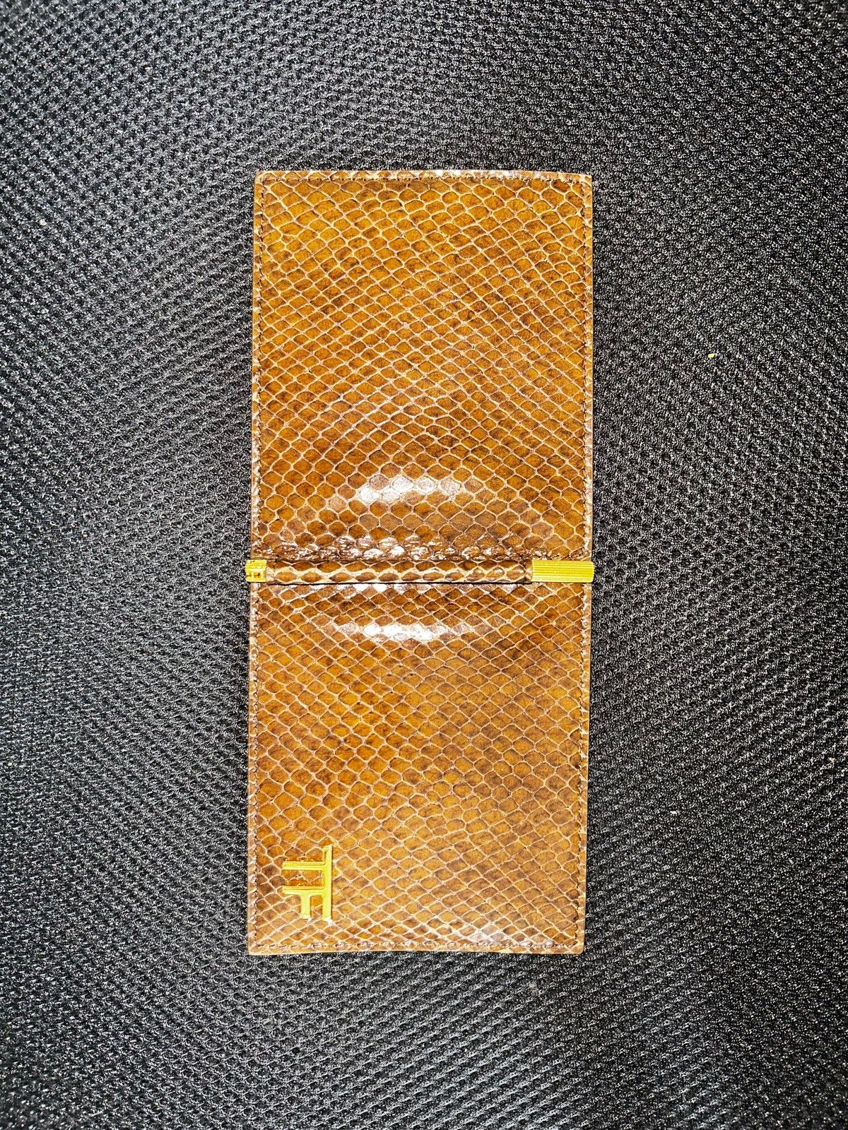 Tom Ford Tom Ford – Genuine Python Leather Wallet with Money Clip Size ONE SIZE - 4 Thumbnail