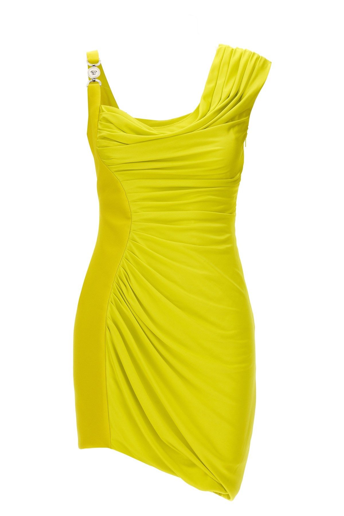 image of Versace 'medusa '95' Dress in Yellow, Women's (Size Small)