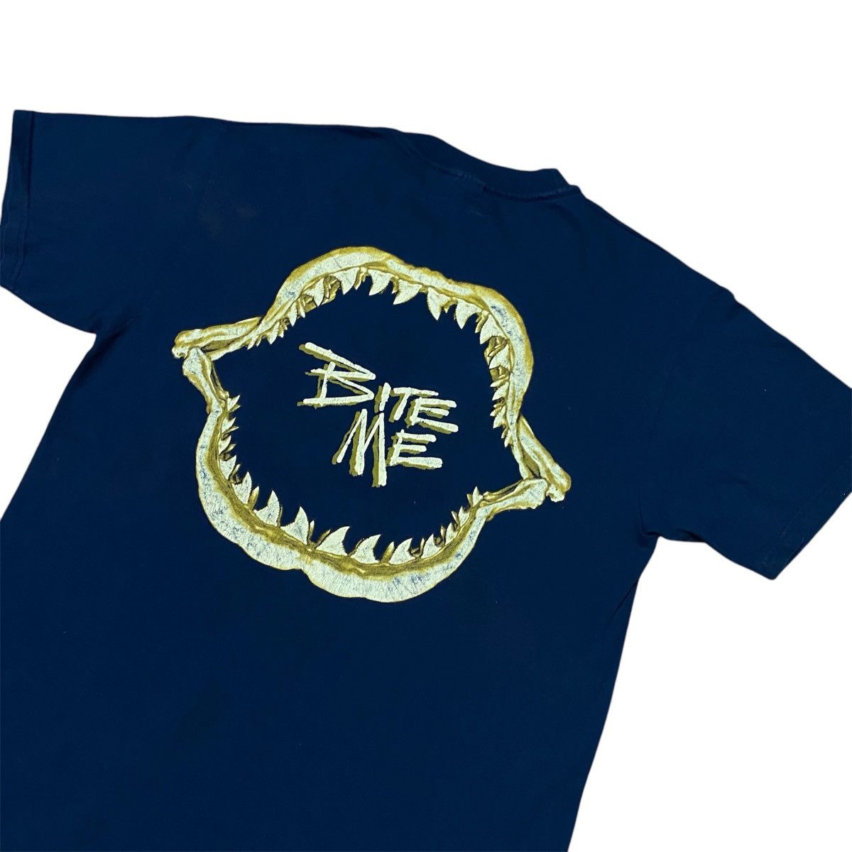 Vintage Vintage 90's Las Vegas Bite Me Tee Size US L / EU 52-54 / 3 - 5 Thumbnail