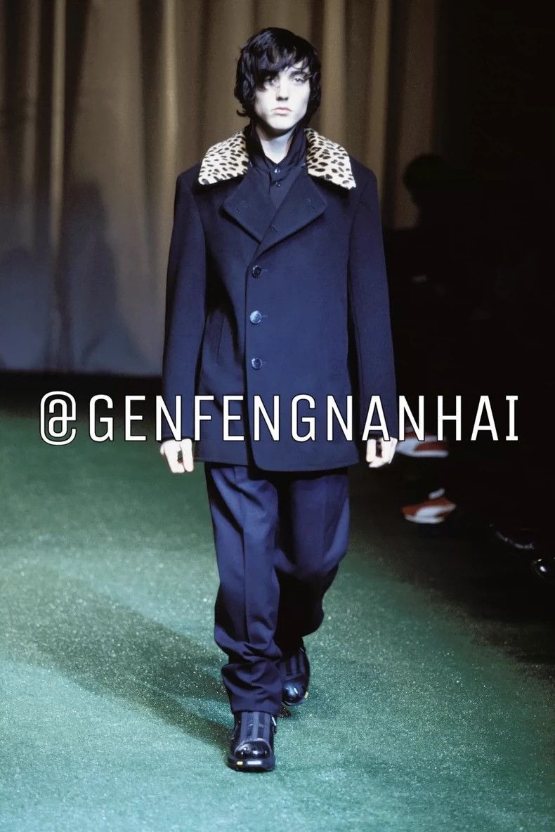 Yohji Yamamoto Yohji Yamamoto Detachable Leopard Collar Jacket by Yohji Y Size US M / EU 48-50 / 2 - 4 Thumbnail