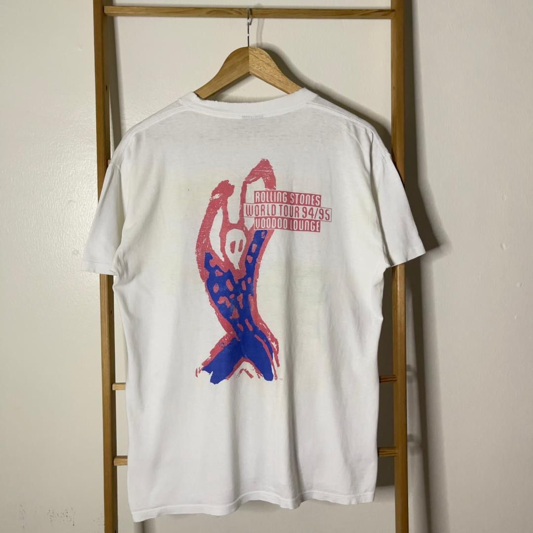 Band Tees Vtg Brockum Rolling Stone 90s Voodoo Lounge Tour Tshirt Size US L / EU 52-54 / 3 - 3 Thumbnail