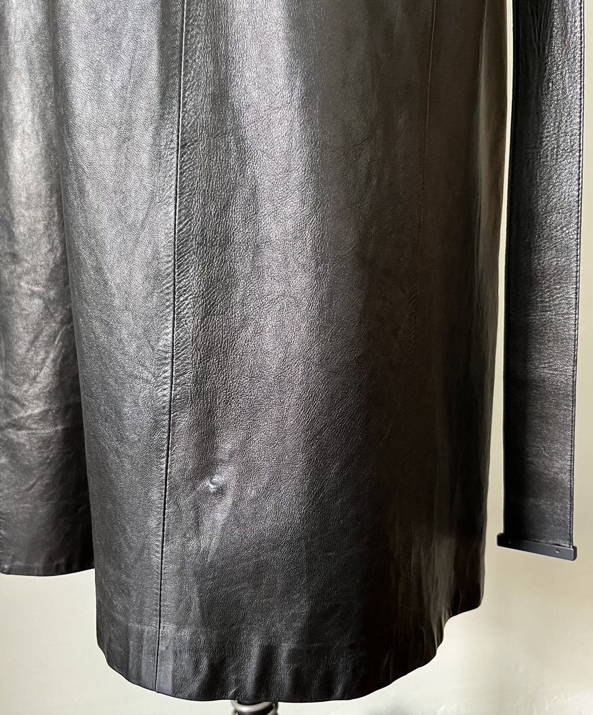 Gucci Rare Vintage Leather Trench Coat Size S / US 4 / IT 40 - 11 Thumbnail