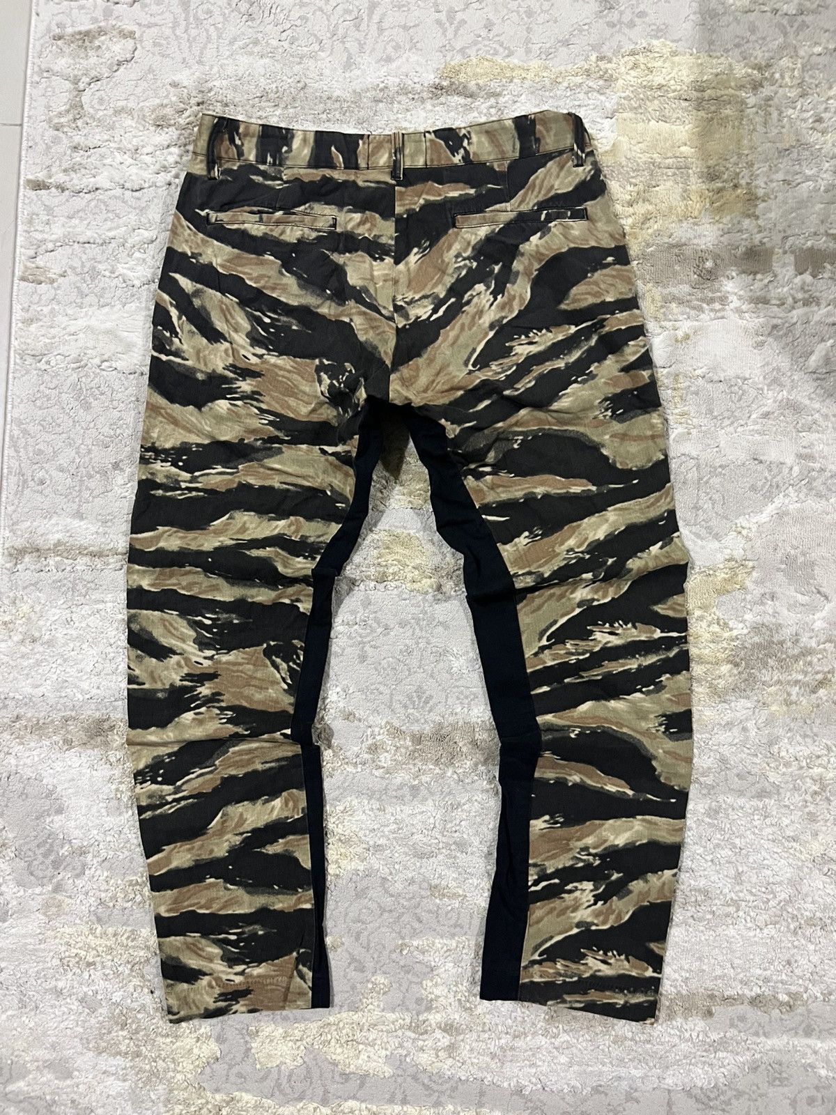 The Real McCoy's Virgo Rebel Army Tiger Striped Military Slim Straight Pants Size US 31 - 2 Thumbnail
