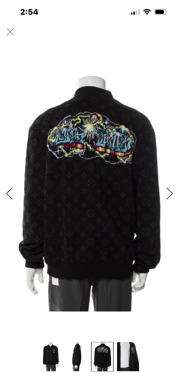 Louis Vuitton Louis Vuitton luxury wool knit cardigan jacket Size US L / EU 52-54 / 3 - 11 Thumbnail