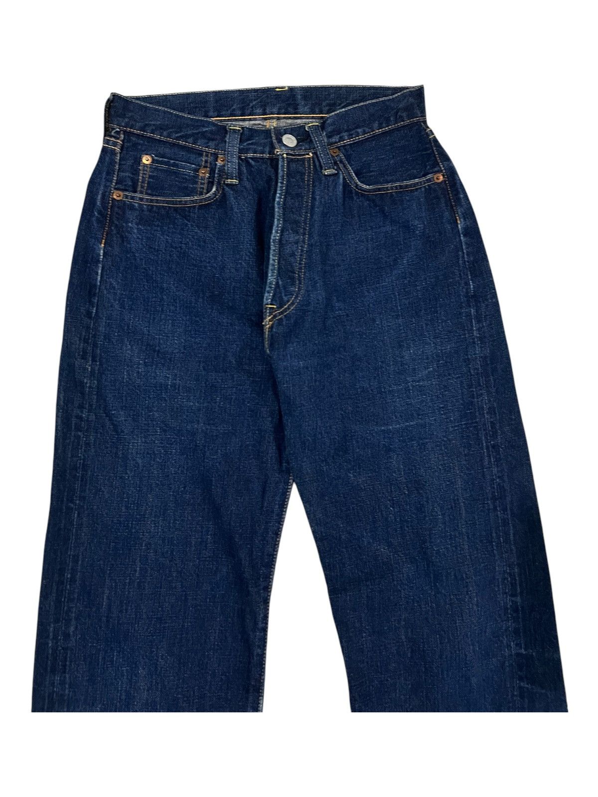 ADAM ET ROPE × Comme des Garcons × Japanese Brand Japan Indigo Dyed Selvaged Denim Adam Et Rope Regular Fit Size US 28 / EU 44 - 4 Thumbnail