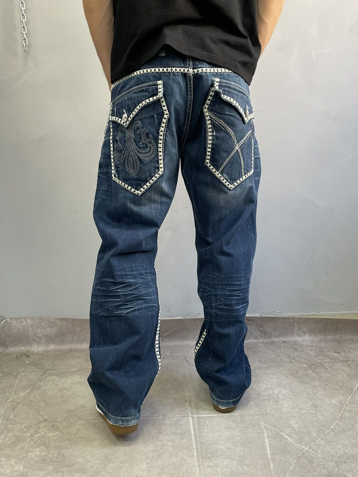 True Religion True Religion style rap cargo pants y2k jeans hype Size US 34 / EU 50 - 1 Thumbnail