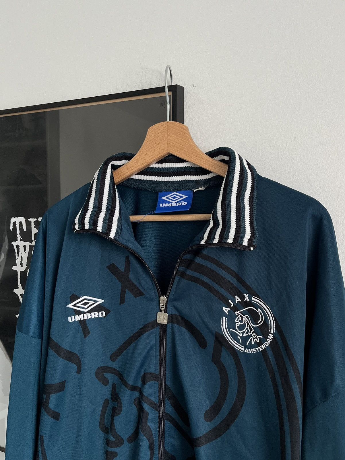 Umbro × Vintage Vintage Umbro Ajax 1995 1996 Training Track Soccer Jacket Size US XL / EU 56 / 4 - 3 Thumbnail