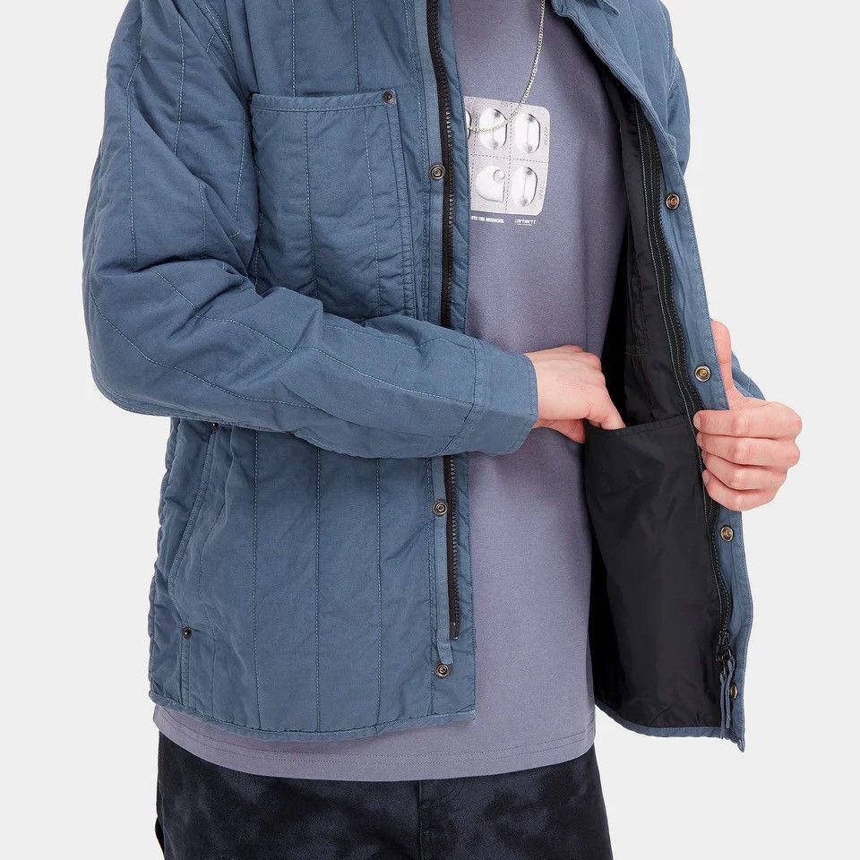 Carhartt Wip Carhartt WIP Skyler Shirt Jacket Storm Blue Garment Dyed Size US M / EU 48-50 / 2 - 3 Thumbnail