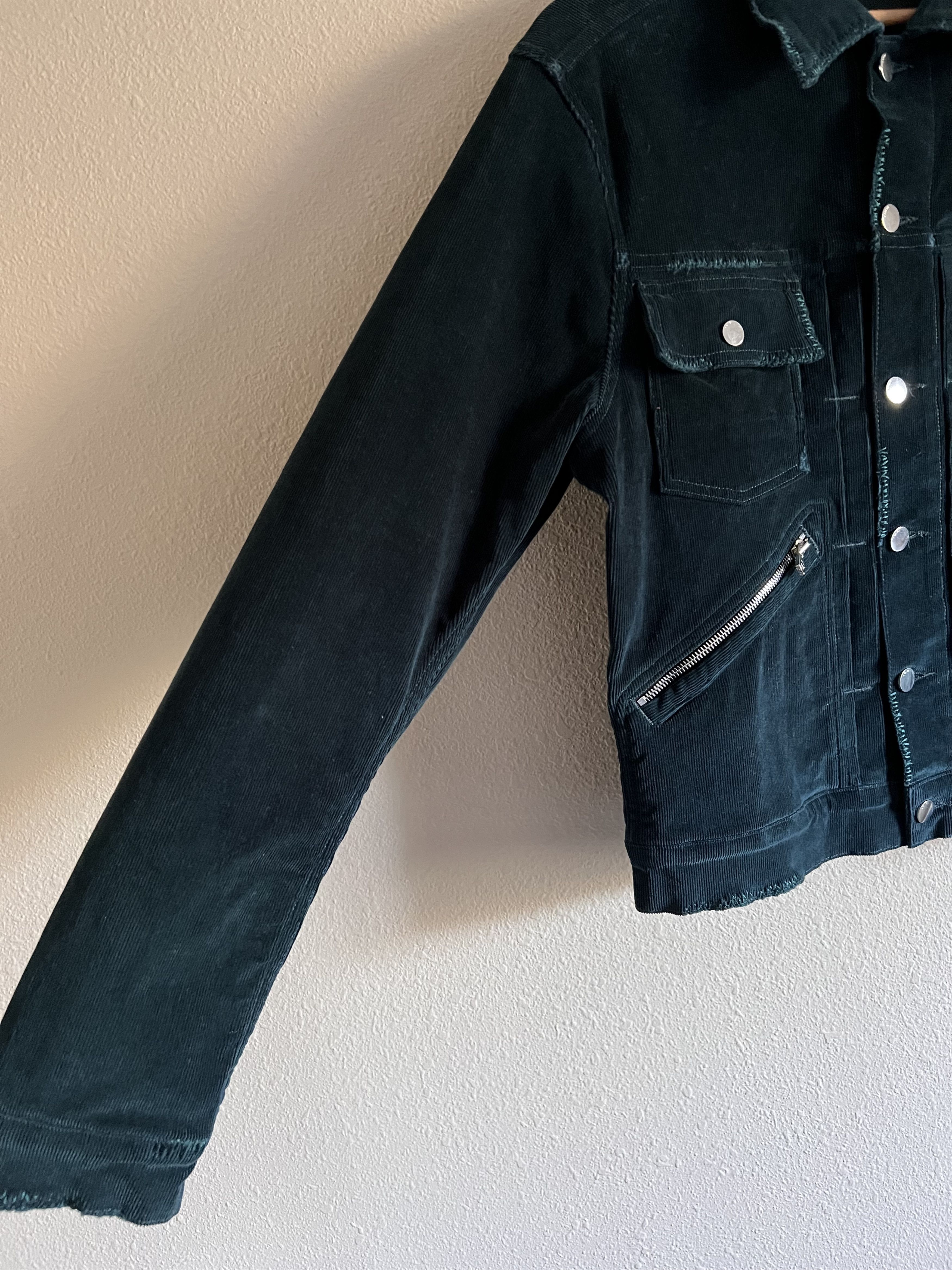 Amiri Amiri Corduroy Wranger Jacket in Green Size US M / EU 48-50 / 2 - 5 Thumbnail