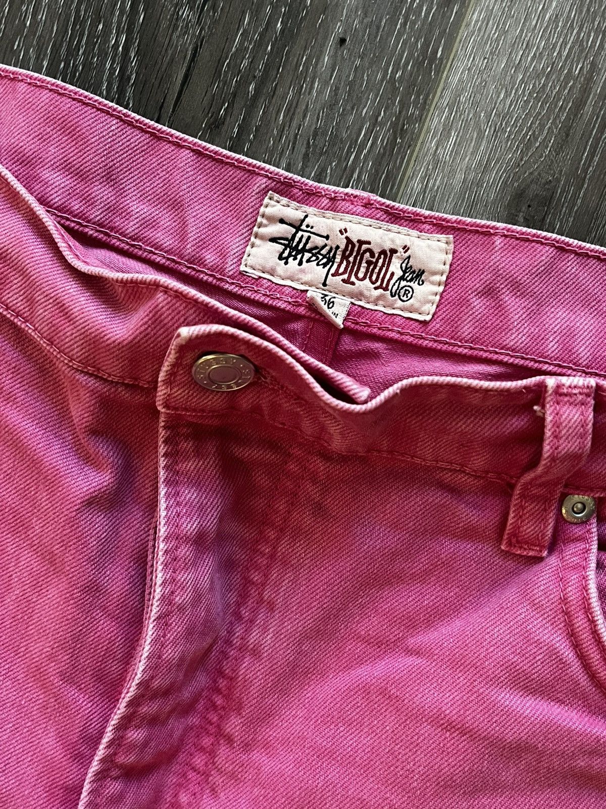 Stussy Stussy Work Pant Pink Size 36 Size US 36 / EU 52 - 2 Thumbnail