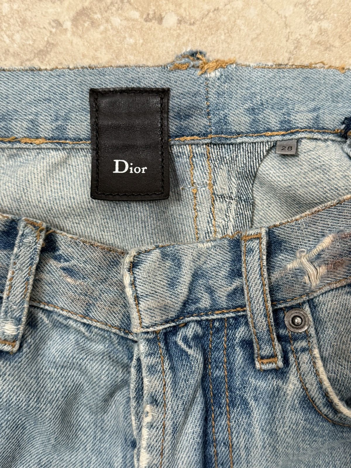 Dior Dior homme ss06 crash denim Size US 28 / EU 44 - 4 Thumbnail