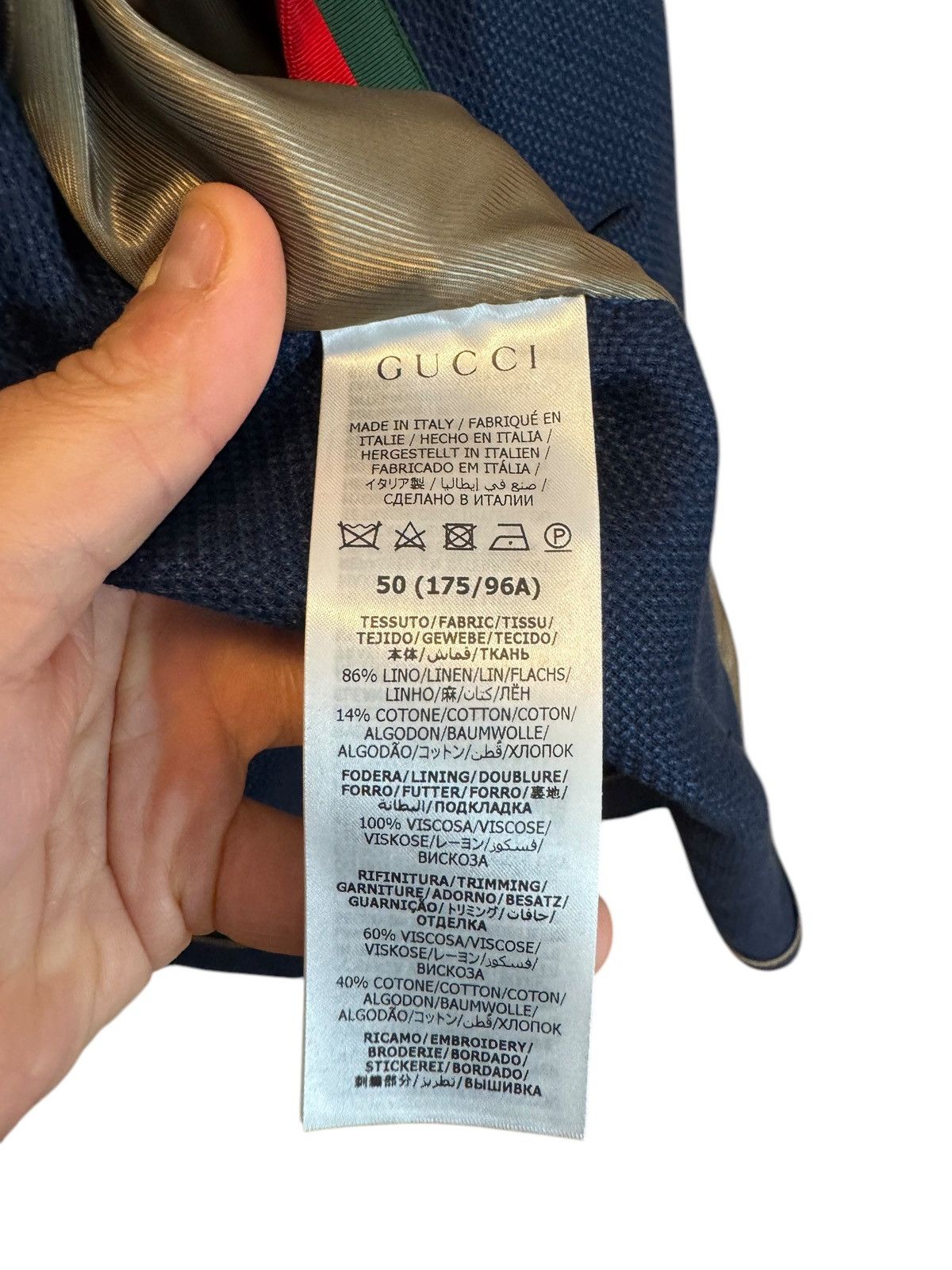 Gucci Gucci Gaok Limited Edition Jacket – Size 50 Size 40L - 14 Thumbnail