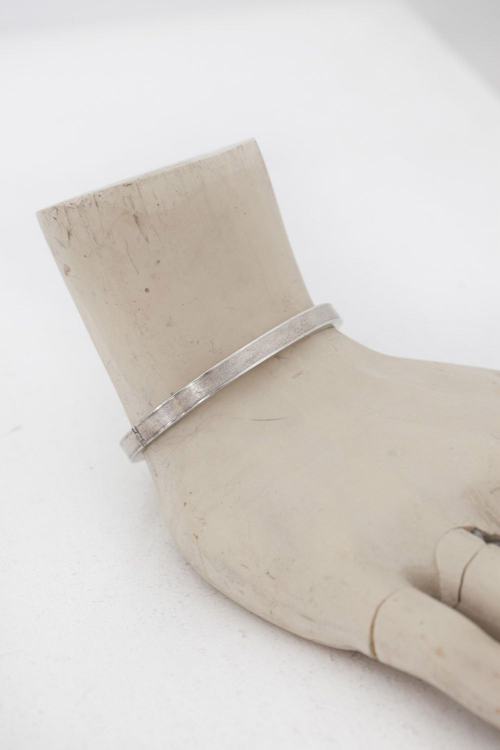 Vintage Vintage sterling silver bangle bracelet Size ONE SIZE - 2 Thumbnail