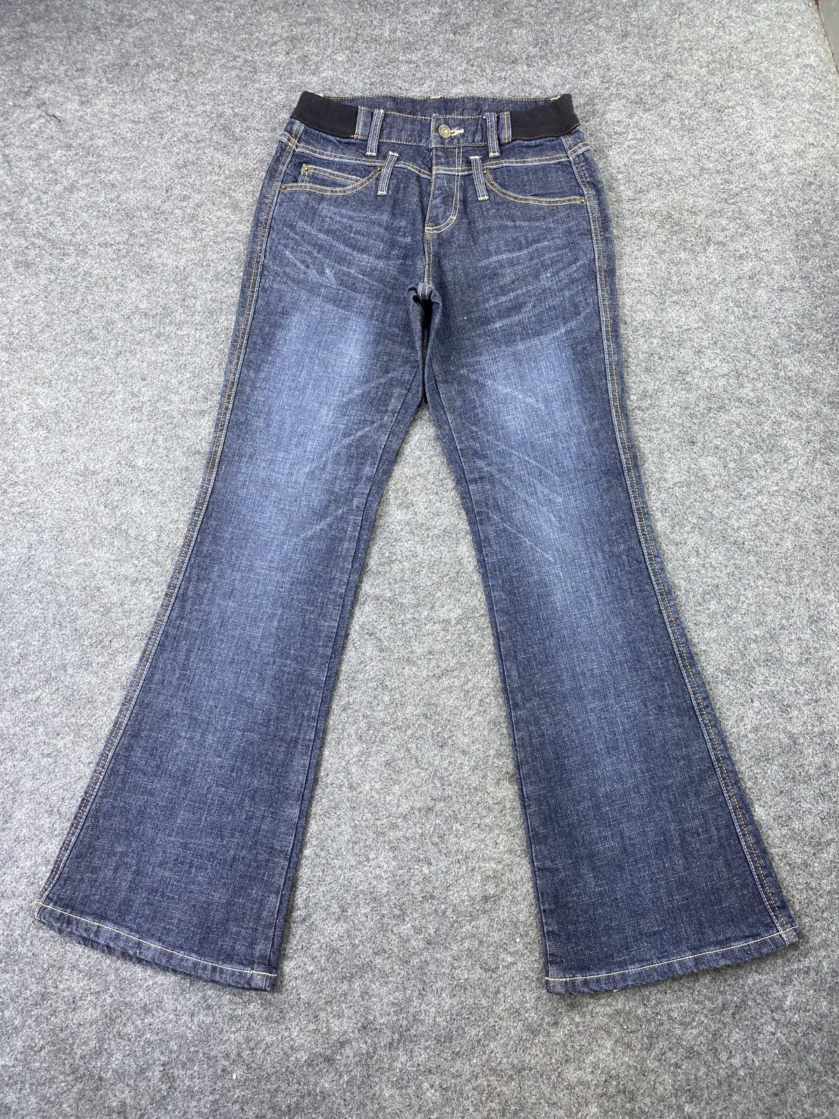 Japanese Brand × Jean Japanese Brand Blue Wash Bootcut Jeans - J1069 Size 26" / US 2 / IT 38 - 2 Thumbnail
