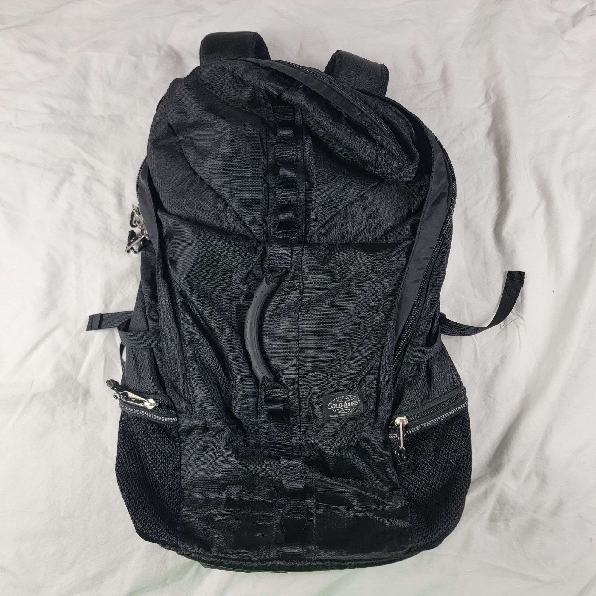 Other Solo Tourist Black Hiking Backpack Camping Hiking Trails Out Size ONE SIZE - 1 Thumbnail